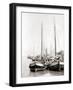 Canal Boats, Rotterdam, 1898-James Batkin-Framed Photographic Print