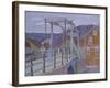 Canal Bridge, Flekkefjord-Harold Gilman-Framed Giclee Print