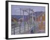 Canal Bridge, Flekkefjord-Harold Gilman-Framed Giclee Print