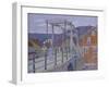 Canal Bridge, Flekkefjord-Harold Gilman-Framed Giclee Print