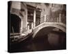 Canal Bridge-David Westby-Stretched Canvas