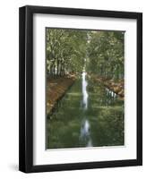 Canal De Brienne, Town of Toulouse, Haute Garonne, Midi-Pyrenees, France-null-Framed Premium Photographic Print