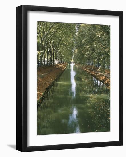 Canal De Brienne, Town of Toulouse, Haute Garonne, Midi-Pyrenees, France-null-Framed Photographic Print