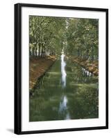 Canal De Brienne, Town of Toulouse, Haute Garonne, Midi-Pyrenees, France-null-Framed Photographic Print