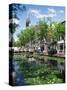 Canal, Delft, Holland (Netherlands), Europe-James Emmerson-Stretched Canvas