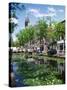 Canal, Delft, Holland (Netherlands), Europe-James Emmerson-Stretched Canvas