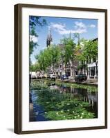 Canal, Delft, Holland (Netherlands), Europe-James Emmerson-Framed Photographic Print