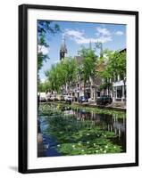 Canal, Delft, Holland (Netherlands), Europe-James Emmerson-Framed Photographic Print