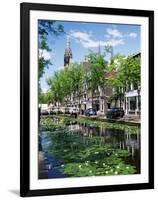 Canal, Delft, Holland (Netherlands), Europe-James Emmerson-Framed Photographic Print