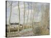 Canal Du Loing, 1892-Alfred Sisley-Stretched Canvas