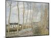 Canal Du Loing, 1892-Alfred Sisley-Mounted Premium Giclee Print
