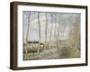 Canal Du Loing, 1892-Alfred Sisley-Framed Giclee Print