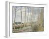 Canal Du Loing, 1892-Alfred Sisley-Framed Giclee Print