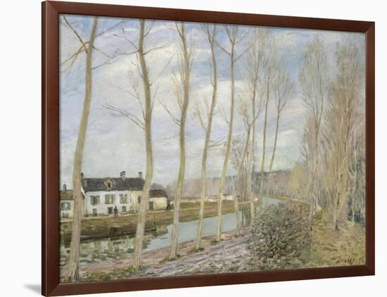 Canal Du Loing, 1892-Alfred Sisley-Framed Giclee Print