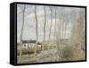 Canal Du Loing, 1892-Alfred Sisley-Framed Stretched Canvas