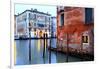 Canal Grande, a View near the Accademia Bridge.-Stefano Amantini-Framed Photographic Print