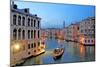 Canal Grande (Grand Canal), Venice, UNESCO World Heritage Site, Veneto, Italy, Europe-Hans-Peter Merten-Mounted Photographic Print