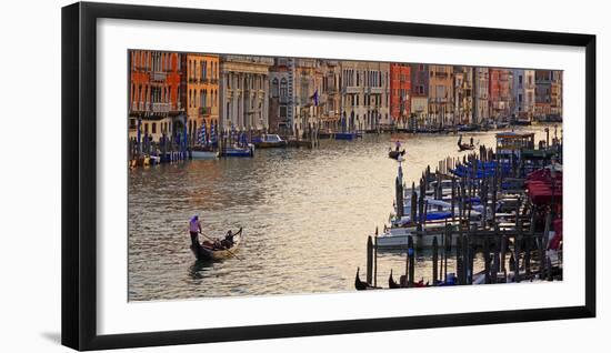 Canal Grande (Grand Canal), Venice, UNESCO World Heritage Site, Veneto, Italy, Europe-Hans-Peter Merten-Framed Photographic Print