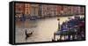 Canal Grande (Grand Canal), Venice, UNESCO World Heritage Site, Veneto, Italy, Europe-Hans-Peter Merten-Framed Stretched Canvas