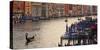 Canal Grande (Grand Canal), Venice, UNESCO World Heritage Site, Veneto, Italy, Europe-Hans-Peter Merten-Stretched Canvas