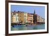 Canal Grande (Grand Canal), Venice, UNESCO World Heritage Site, Veneto, Italy, Europe-Hans-Peter Merten-Framed Photographic Print