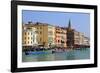 Canal Grande (Grand Canal), Venice, UNESCO World Heritage Site, Veneto, Italy, Europe-Hans-Peter Merten-Framed Photographic Print