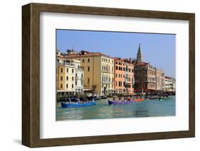 Canal Grande (Grand Canal), Venice, UNESCO World Heritage Site, Veneto, Italy, Europe-Hans-Peter Merten-Framed Photographic Print