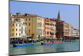 Canal Grande (Grand Canal), Venice, UNESCO World Heritage Site, Veneto, Italy, Europe-Hans-Peter Merten-Mounted Photographic Print