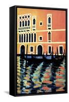 Canal Grande I-Sara Hayward-Framed Stretched Canvas