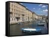 Canal Grande, Trieste, Friuli-Venezia Giulia, Italy, Europe-Lawrence Graham-Framed Stretched Canvas