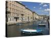 Canal Grande, Trieste, Friuli-Venezia Giulia, Italy, Europe-Lawrence Graham-Stretched Canvas