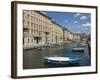 Canal Grande, Trieste, Friuli-Venezia Giulia, Italy, Europe-Lawrence Graham-Framed Photographic Print