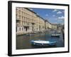 Canal Grande, Trieste, Friuli-Venezia Giulia, Italy, Europe-Lawrence Graham-Framed Photographic Print