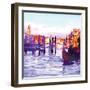 Canal Grande, Venice-Tosh-Framed Art Print