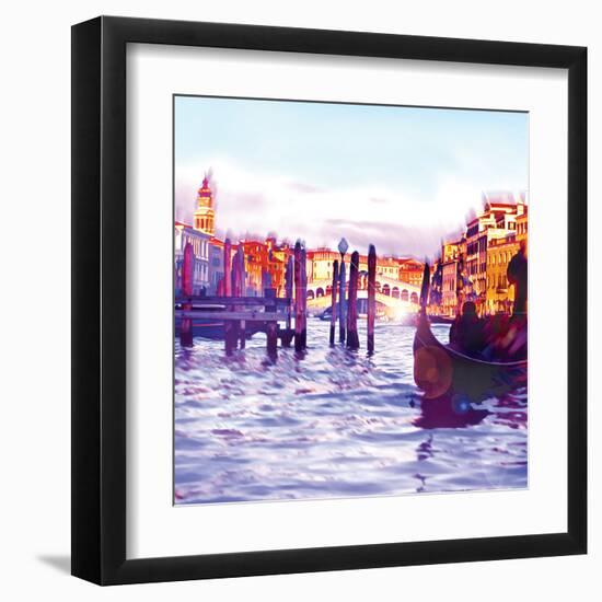 Canal Grande, Venice-Tosh-Framed Art Print