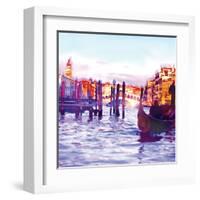 Canal Grande, Venice-Tosh-Framed Art Print