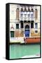 Canal Grande View from the Accademia Bridge, S.Maria Della Salute Church in the Background.-Stefano Amantini-Framed Stretched Canvas