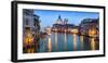 Canal Grande with view towards Santa Maria Della Salute, Venice, Italy-Jan Christopher Becke-Framed Photographic Print