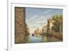 Canal I-Aretino-Framed Giclee Print