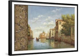 Canal I-Aretino-Framed Giclee Print