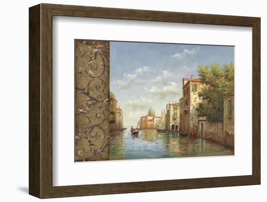 Canal I-Aretino-Framed Art Print