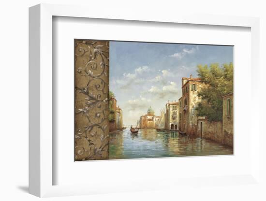 Canal I-Aretino-Framed Art Print