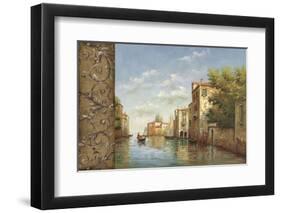 Canal I-Aretino-Framed Giclee Print