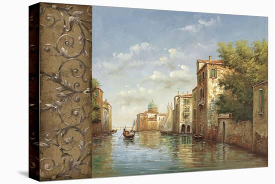 Canal I-Aretino-Stretched Canvas