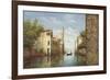 Canal II-Aretino-Framed Giclee Print