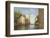 Canal II-Aretino-Framed Art Print