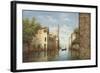 Canal II-Aretino-Framed Art Print
