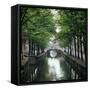 Canal in Oude, Delft-CM Dixon-Framed Stretched Canvas