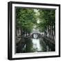 Canal in Oude, Delft-CM Dixon-Framed Photographic Print