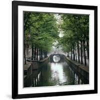 Canal in Oude, Delft-CM Dixon-Framed Photographic Print